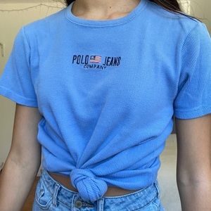 Polo Ralph Lauren Vintage Ribbed T-shirt